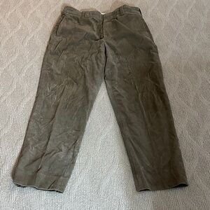 Ll Bean Men's Corduroy Pants - Brown